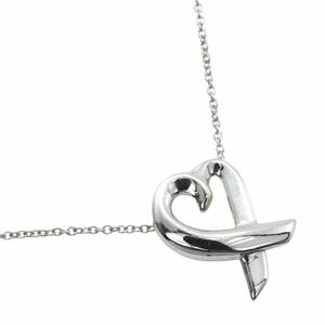 Tiffany Co Loving Heart Necklace Paloma Picasso Sterling Silver